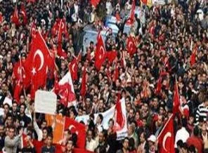 Maltepe'de teröre karşı yürüyüş