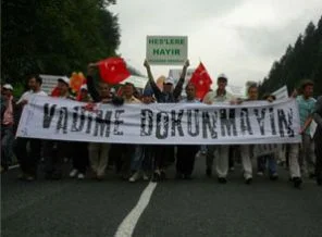 Rize'de yapılması planlanan HES'e İptal