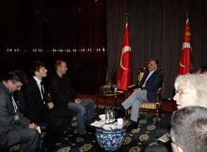 Alman gazetecilerden Gül'e teşekkür