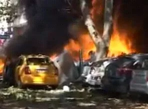 Ankara'da patlama: 3 ölü, 15 yaralı (Video)