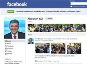 Cumhurbaşkanı Gül artık Facebook'ta