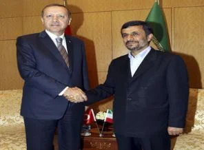 Erdoğan, Ahmedinejad'la görüştü