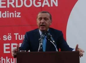 Erdoğan Üsküp'te bayram havası estirdi