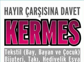 İhtiyaç sahibi aileler ve öğrenciler için kermes