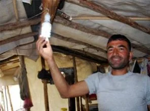 Kendi elektriğini kendi üretti