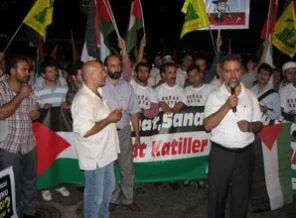 Maccabi Tel Aviv İstanbul'da protesto edildi