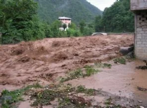 Rize'de sel felaketi