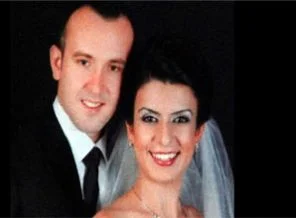 Şehit komiser ve eşi için tören