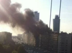 Şişli'de korkutan yangın