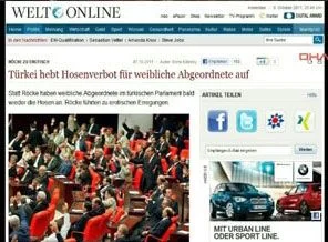 Alman Die Welt'ten Türkiye için çirkin ifadeler