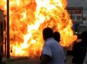 Bağdat'ta bomba yüklü araç patladı