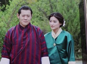 Bhutan Kralı böyle evlendi