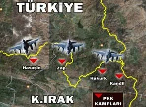 İşte ihbar edilen PKK kamplarının ayrıntıları