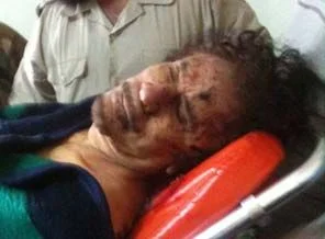 Kaddafi'nin ölmeden önceki son görüntüleri