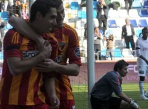Kayseri'den Sivas'a yarım düzüne gol