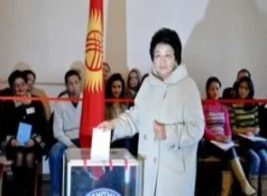Kırgızistan sandık başında