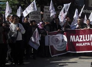 Malatya'da füze kalkanı protesto edildi