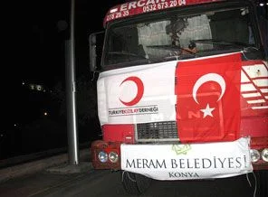 Meram Belediyesi'nden Van'a yardım eli