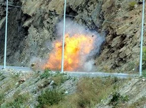 PKK'dan 'bomba yüklü katır' tuzağı (video)