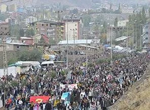 PKK'lının cenazesinde olay