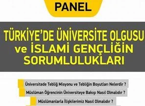 Üniversiteler ve İslami Gençlik Paneli