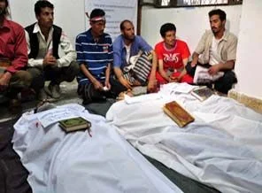 Yemen'de kanlı Pazar