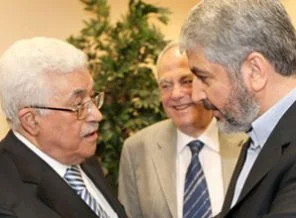 Abbas-Meşal görüşmesi Kahire'de başladı