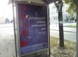 Avrupa sokaklarında Hz.Peygamberin Hadisleri