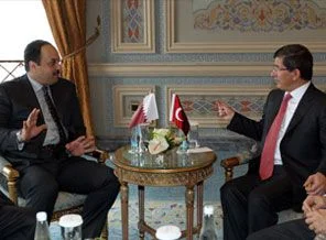 Davutoğlu, El Attiye ile görüştü