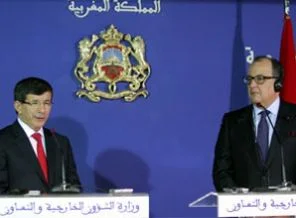 Dışişleri Bakanı Davutoğlu Fas'ta