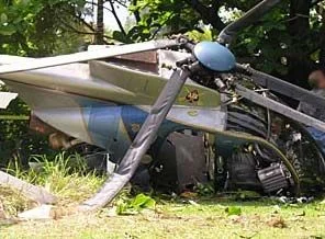 Helikopter yamaca çarptı: 5 ölü