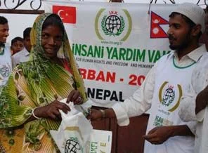İHH bağışlanan kurbanları sahiplerine ulaştırdı