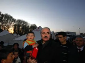 Kurtulmuş deprem bölgesinde