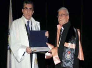 Rasim Özdenören'e fahri doktora unvanı