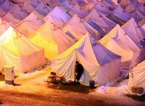Van'da çadırda yangın: 2 çocuk öldü