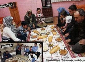 Vanlı depremzedelere kardeşlik sofrası