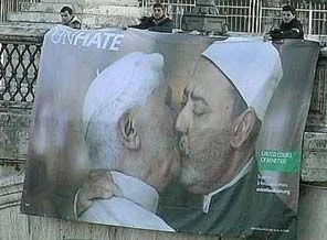 Vatikan baskı yaptı, Benetton fotomontajı kaldırdı