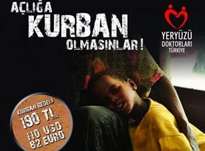 Yeryüzü Doktorları kurbanı Afrika'da kesiyor
