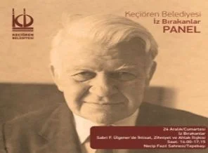 Ankara'da Sabri Ülgener Paneli ve Sergisi