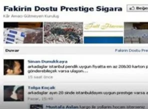Bakkalda 5, Facebook'ta 2 lira