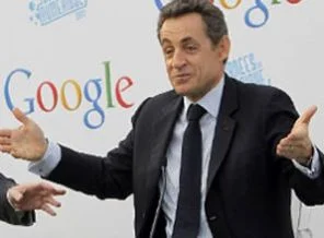 Google da Sarkozy'nin kafasında!