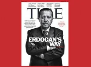 Halk Erdoğan, Time 'protestocular' dedi!'