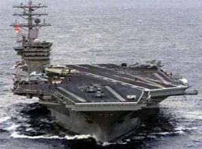 İran Körfez'de Amerikan uçak gemisi görüntüledi