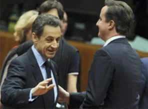 Sarkozy, Cameron'u 'görmedi'