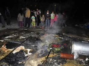 Van'da bir çadır daha yandı: 1 ölü