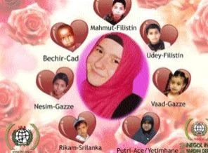 Hümeyra'nın isminin her harfine bir yetim