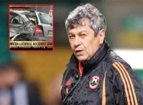Lucescu trafik kazası geçirdi
