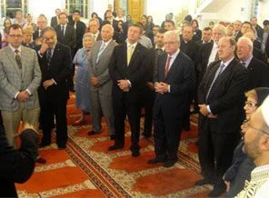 Adli yıl açılışı camide yapıldı