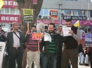 Beşar Esad yönetimi Antalya'da kınandı