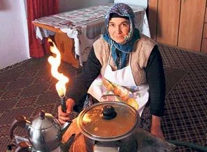 Bu köyde 18 yıldır doğalgaz kullanılıyor